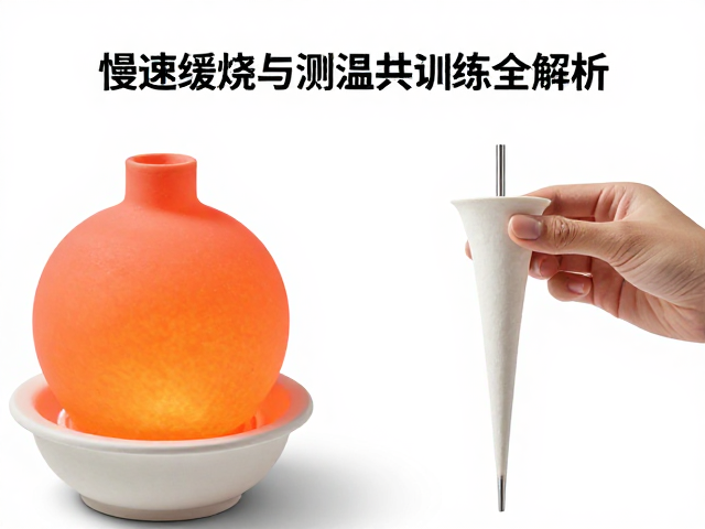 1180-1300℃高温瓷化，慢速缓烧与测温锥观察训练全解析