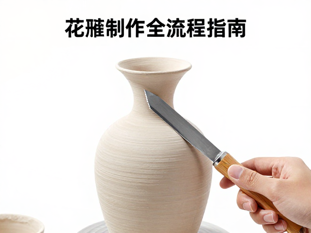 拉坯修坯刀怎么选？定中心技巧，花瓶制作全流程指南