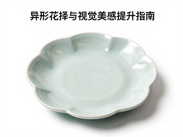 异形花插盘筑成型工艺解析，釉料选择与视觉美感提升指南