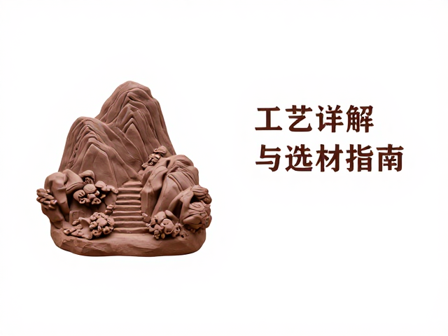 户外景观雕塑用紫砂泥泥塑成型工艺详解与选材指南