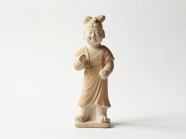 瓷泥塑造汉唐陶俑，桌面小品雕塑的艺术复兴与鉴赏指南