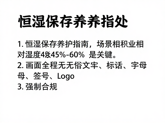 坯体受潮怎么办？恒湿保存养护指南，相对湿度45%-60%是关键