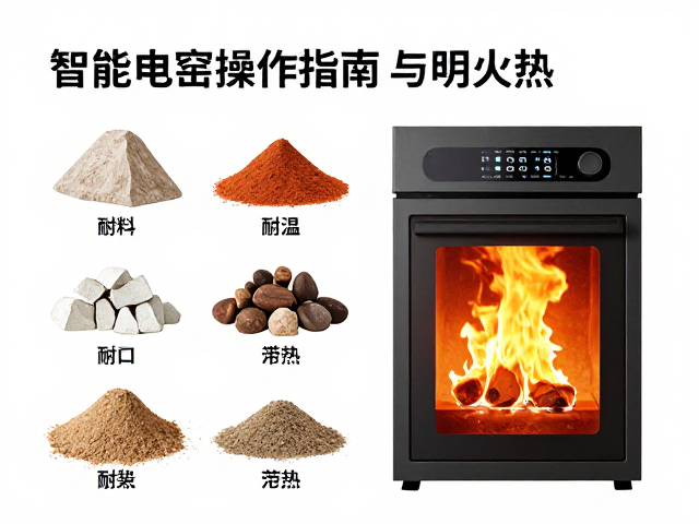智能电窑操作指南，耐火材料耐温范围与明火加热对比