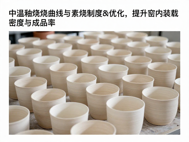 中温釉烧曲线与素烧制度优化,提升窑内装载密度与成品率