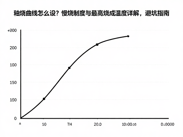 釉烧曲线怎么设？慢烧制度与最高烧成温度详解，避坑指南