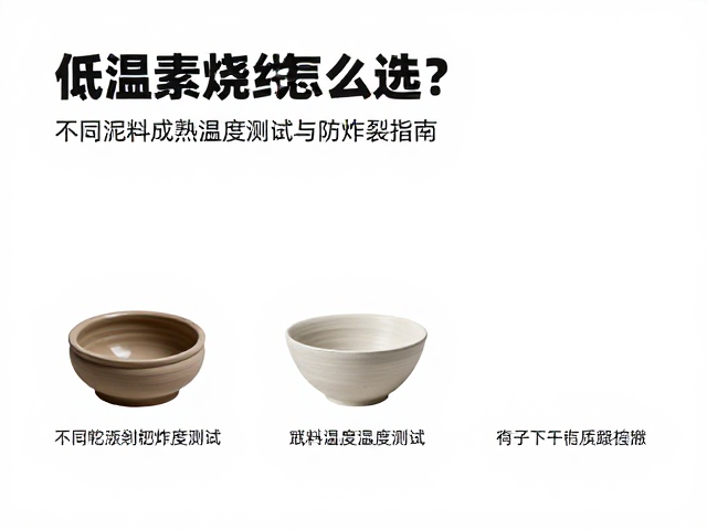 低温素烧曲线怎么选?不同泥料成熟温度测试与防炸裂指南