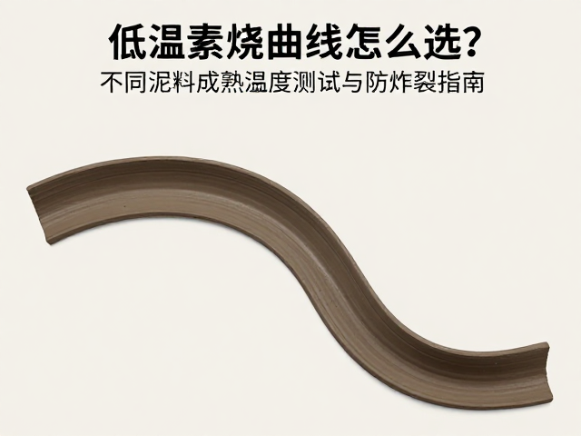 低温素烧曲线怎么选?不同泥料成熟温度测试与防炸裂指南