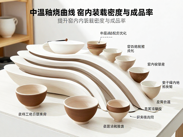 中温釉烧曲线与素烧制度优化,提升窑内装载密度与成品率