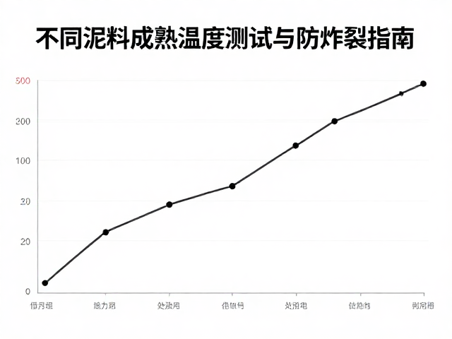 低温素烧曲线怎么选?不同泥料成熟温度测试与防炸裂指南
