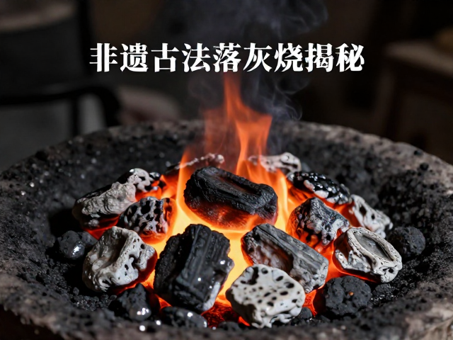 非遗古法落灰烧揭秘，煤烧分阶段升温如何成就极致釉面