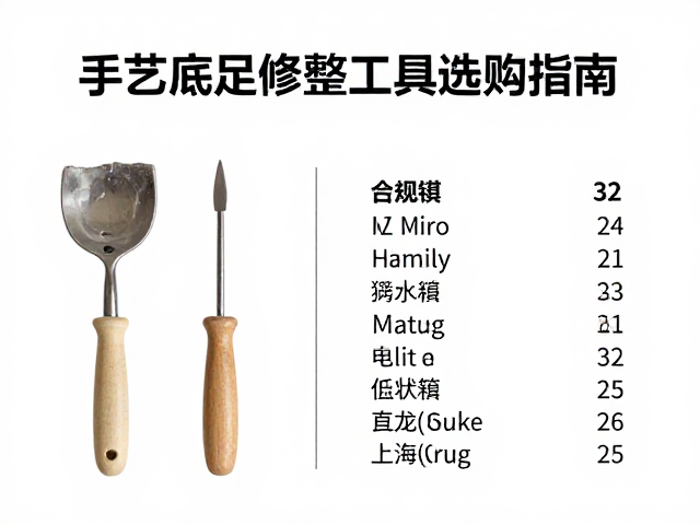 陶艺工作室必备，手工底足修整工具选购指南与使用技巧