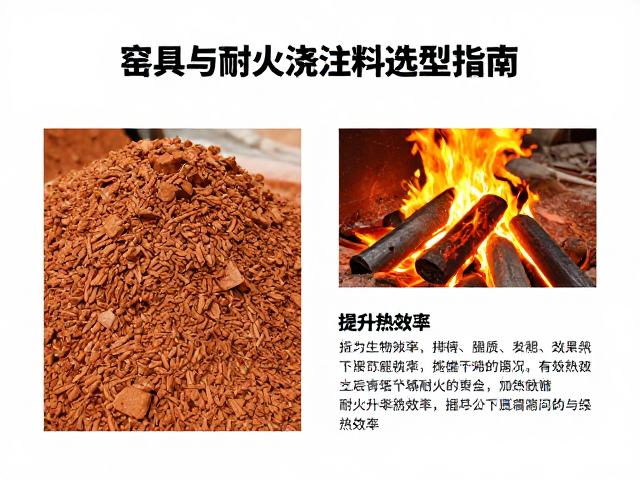 窑具与耐火浇注料选型指南，搭配生物质燃料提升热效率