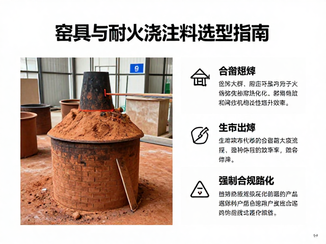 窑具与耐火浇注料选型指南，搭配生物质燃料提升热效率