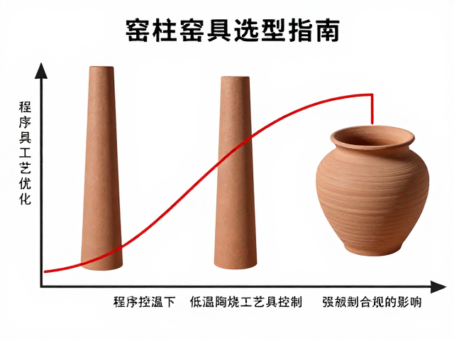 窑柱窑具选型指南，程序控温下的低温陶烧工艺优化