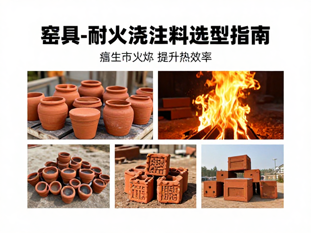 窑具与耐火浇注料选型指南，搭配生物质燃料提升热效率