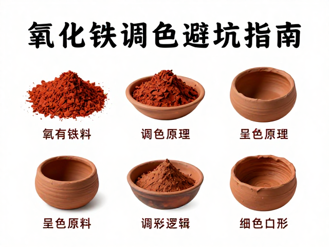 粗陶泥塑形辅助耗材怎么选?氧化铁调色避坑指南
