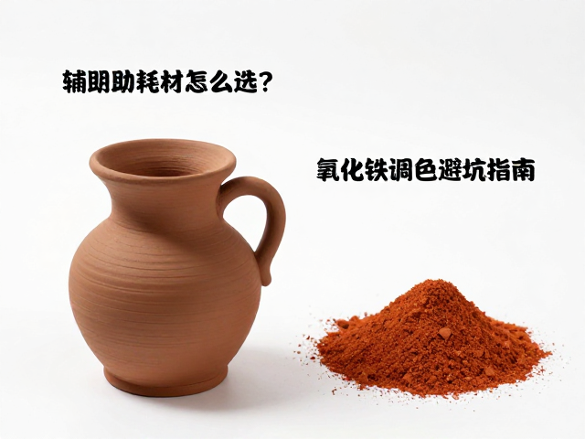 粗陶泥塑形辅助耗材怎么选?氧化铁调色避坑指南