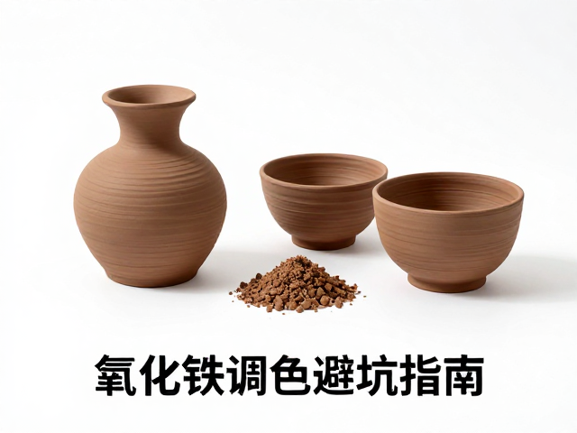 粗陶泥塑形辅助耗材怎么选？氧化铁调色避坑指南