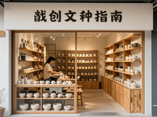 城市文创陶艺，精选胎土与文创商店打卡指南