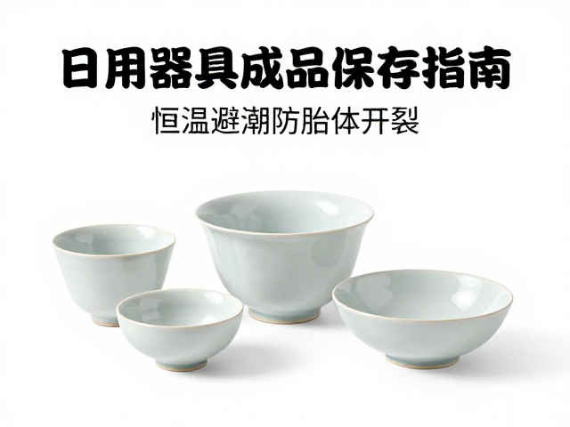 日用器皿成品保存指南，恒温避潮防胎体开裂