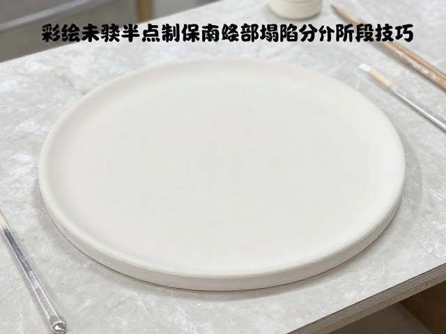 彩绘未烧半成品保存指南，防局部塌陷与分阶段揭膜技巧