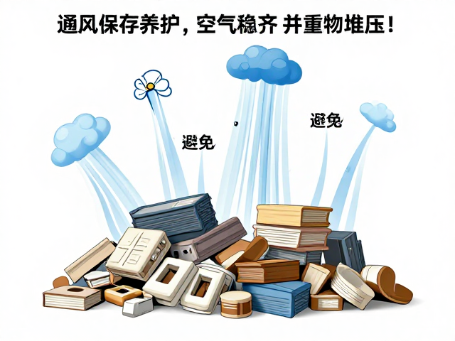 通风保存养护,如何保持空气稳定并避免重物堆压