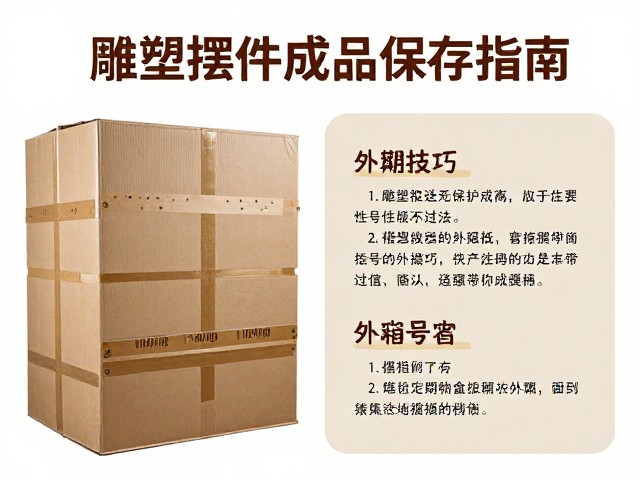 雕塑摆件成品保存指南，外箱加固技巧与按作者编号归档法