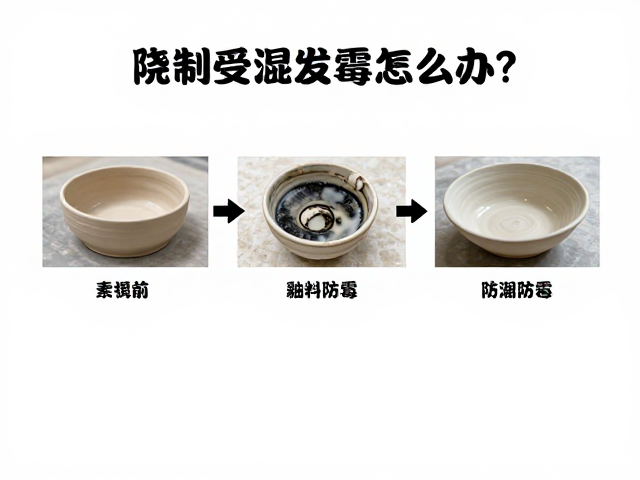 陶瓷作品受潮发霉怎么办？按烧制阶段分类封装保存指南