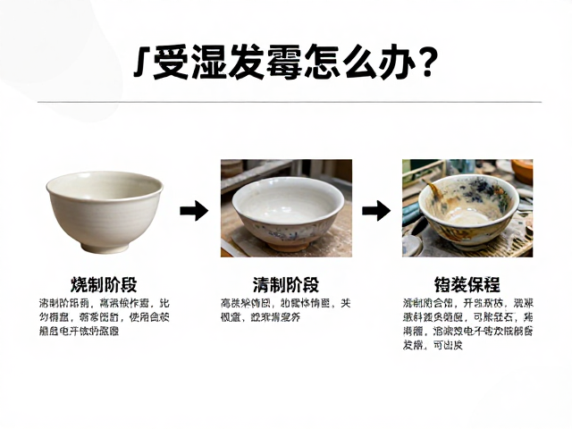 陶瓷作品受潮发霉怎么办？按烧制阶段分类封装保存指南
