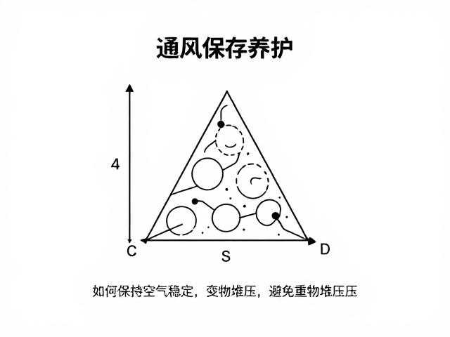 通风保存养护,如何保持空气稳定并避免重物堆压