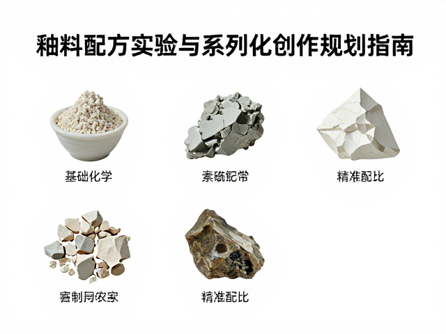 陶瓷艺术家必看,釉料配方实验与系列化创作规划指南