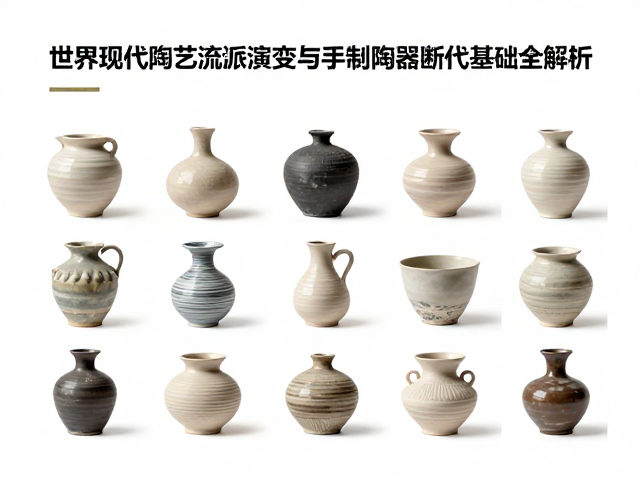 世界现代陶艺流派演变与手制陶器断代基础全解析