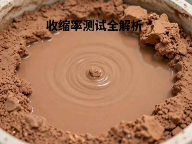 陶土矿物构成与泥浆沉淀处理,收缩率测试全解析