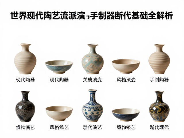 世界现代陶艺流派演变与手制陶器断代基础全解析