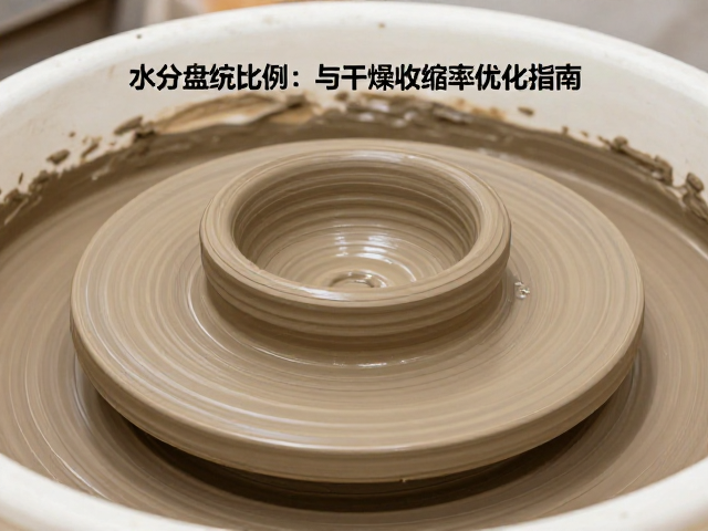 泥条盘筑泥料水分控制比例与干燥收缩率优化指南