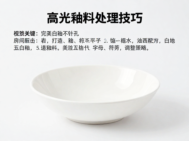 高光釉料消泡处理技巧，打造完美白釉不针孔，附配方详解