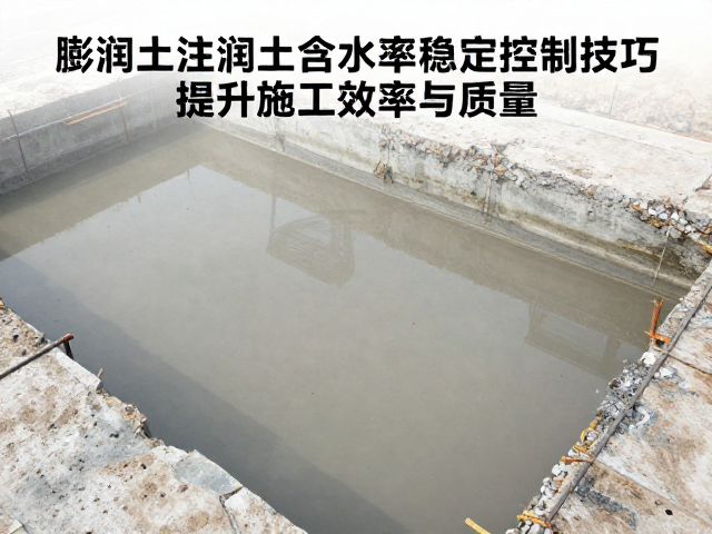 膨润土注浆泥含水率稳定控制技巧，提升施工效率与质量