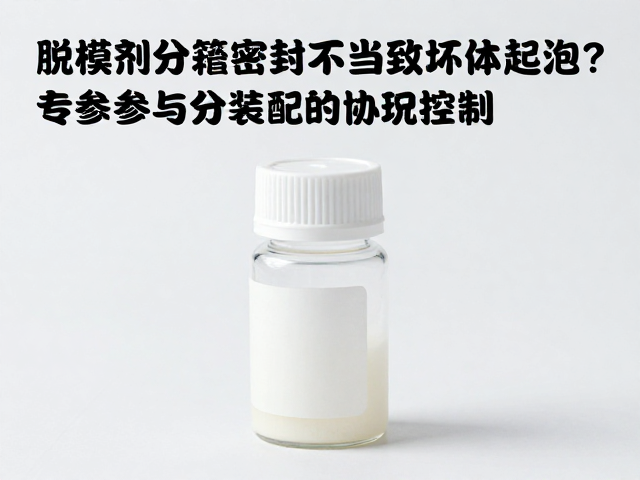 脱模剂分装密封不当致坯体起泡?专家揭秘避坑指南