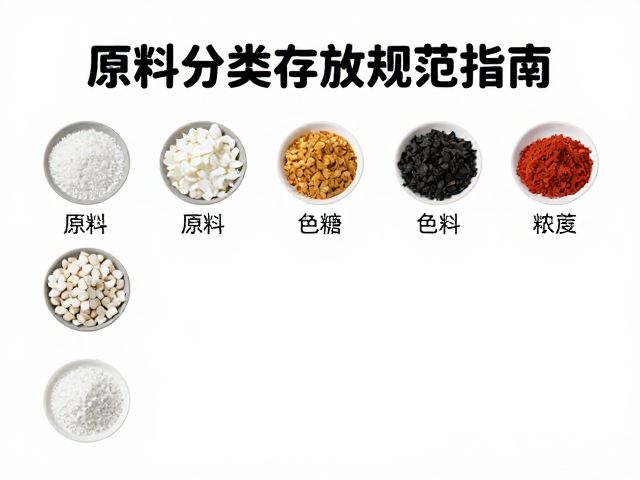 保湿剂与色料浓度对比，原料分类存放规范指南