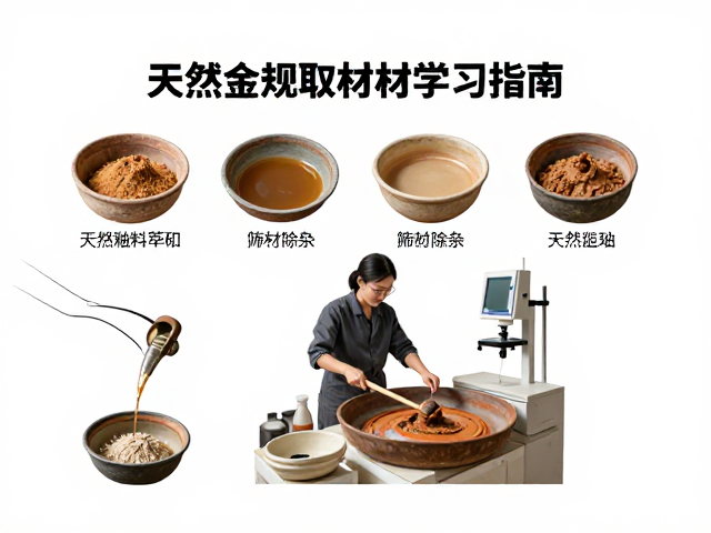 天然釉料萃取，筛分除杂与因地制宜取材的学习指南