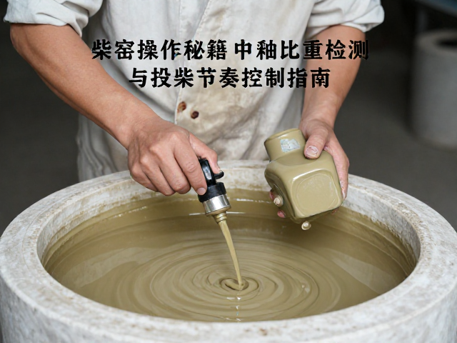 柴窑操作秘籍，釉浆比重检测与投柴节奏控制指南