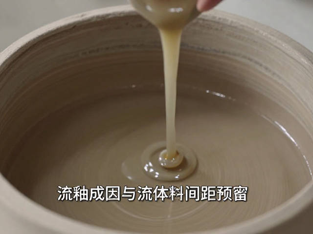 液化气窑操作避坑，流釉成因与坯体间距预留关键技巧