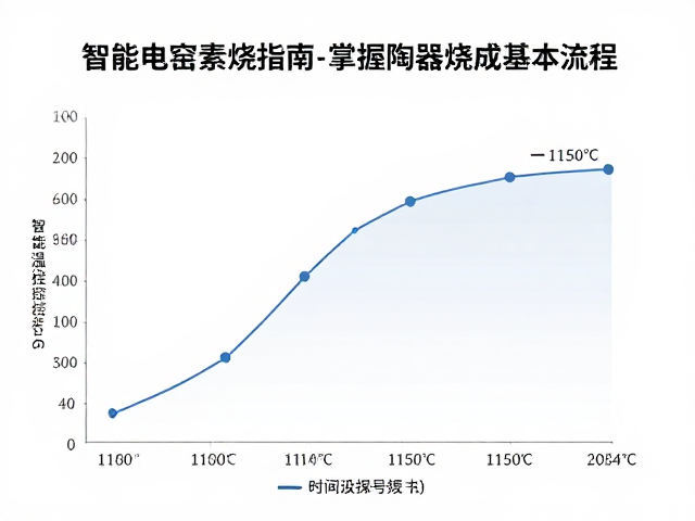 智能电窑素烧指南，1000-1150℃掌握陶器烧成基本流程