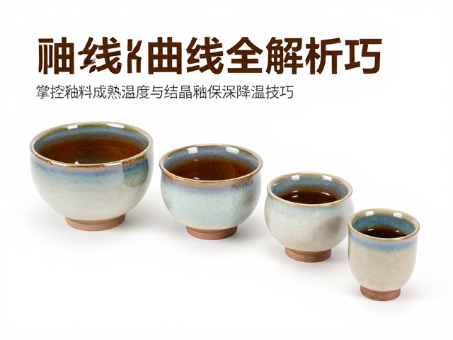 釉烧曲线全解析,掌控釉料成熟温度与结晶釉保温降温技巧