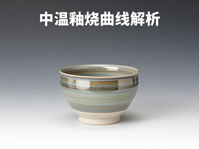 中温釉烧曲线解析,800-1000℃关键温区缓升与坯体初步烧结