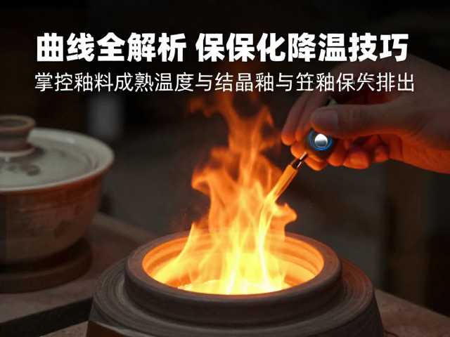釉烧曲线全解析,掌控釉料成熟温度与结晶釉保温降温技巧