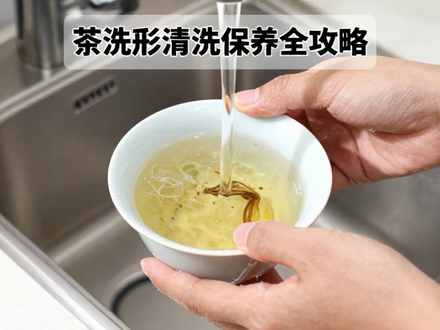 茶洗能进洗碗机吗？釉下彩茶洗清洗保养全攻略