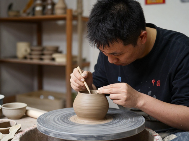 非遗古陶艺修复技艺,当地陶土与非遗工坊实践全解析