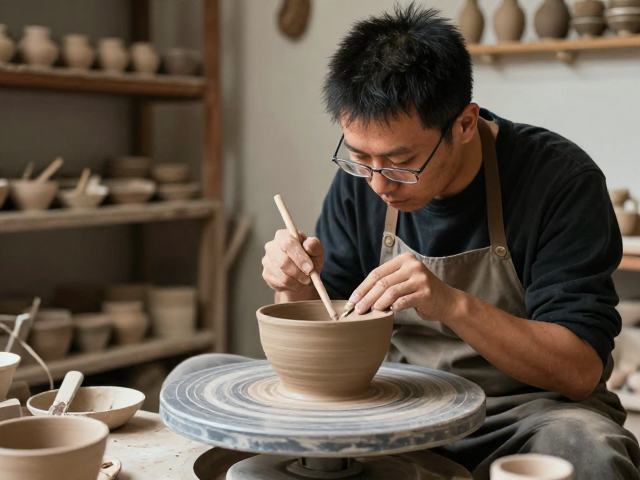 非遗古陶艺修复技艺,当地陶土与非遗工坊实践全解析