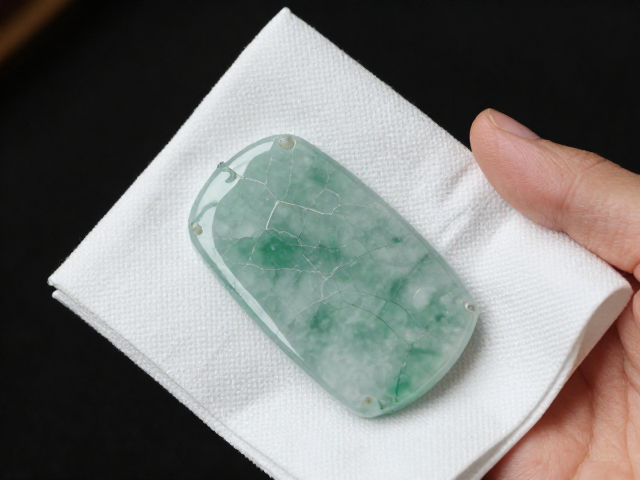 翡翠裂纹会变大吗？通风保存，干布轻拭，拍照记录变化全过程